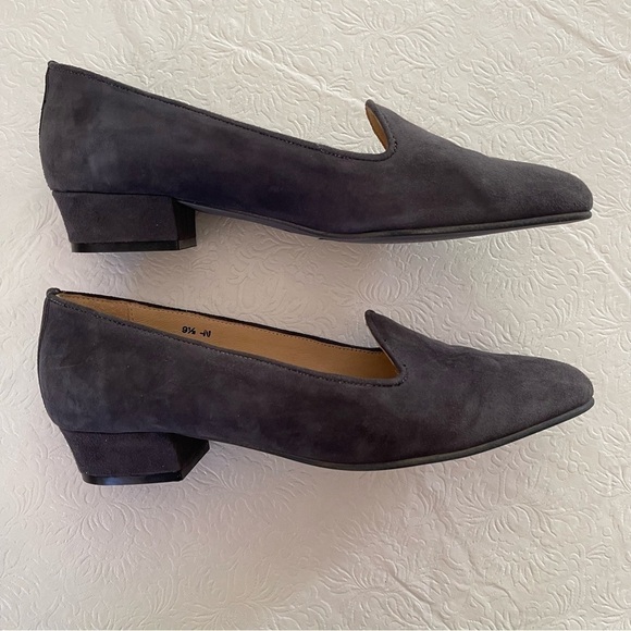 Sesto Meucci Gray Suede Low Heel - Picture 8 of 10